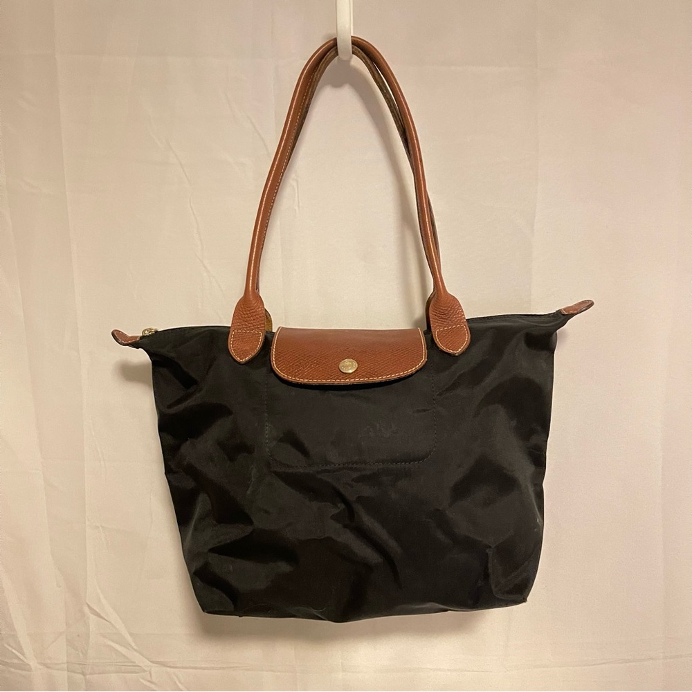 Medium Longchamp Le Pliage shoulder tote